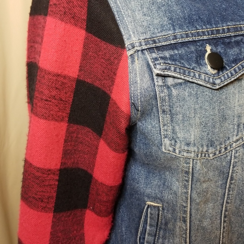 Forever 21 Denim lumberjack jacket - Picture 4 of 6